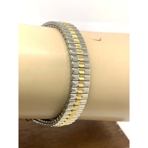 Timex Women's Watch T2N068 Quartz Indiglo White Dial Two Tone Stainless Steel - Picture 10 of 14